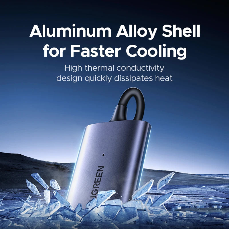 UGREEN CFexpress Type A Card Reader 800MB/s USB-A+Type-C 2-in-1 Plug Compatible with Laptop PC iPhone17 16 Samsung S25 iPad Pro