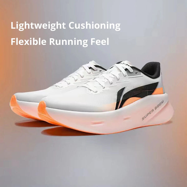 ស្បែកជើងរត់បុរស Li-Ning CHAOYING PRO Cushion BOOM FIBER ស្រាល ស្រួលដកដង្ហើម ស្បែកជើងកីឡាប្រចាំថ្ងៃ LiNing ARBW003