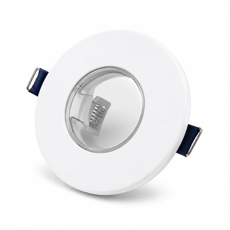 JOYINLED Waterproof Recessed Spotlight Trim GU10 MR16 Ceiling Light Frame Round LED Downlight Mounting Ring Bathroom Kitchen