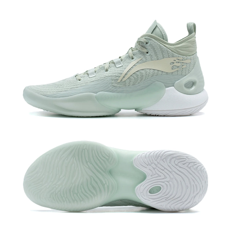 Li-Ning Men's YUSHUAI XVIII Professional Basketball Shoes BOOM Cushion SYNCHRO-ADJUSTSYSTEM Support Sport Shoes Sneakers ABAU009