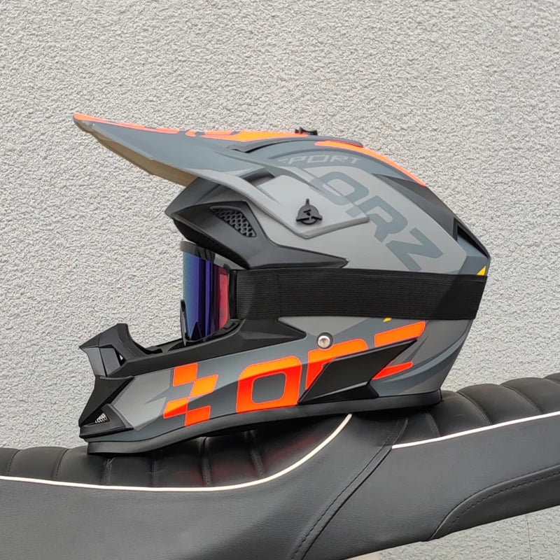 ORZ motorcycle Off-Road Helmet MX Helmet Dirt Bike Helmet Cross Helmet All-Terrain Helmet / ATV Helmet Casco Moto Cross