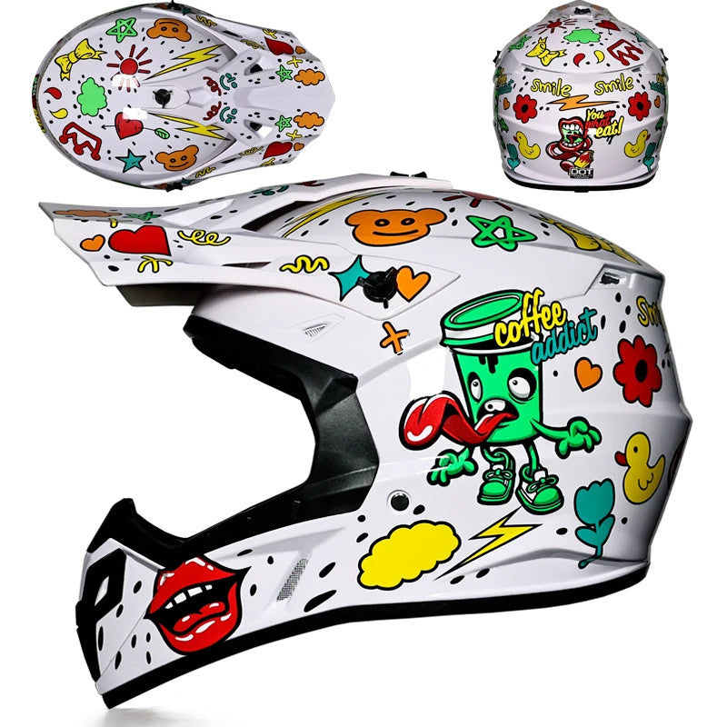 ORZ-906 Off road Racing Motorcycle Helmet Bicycle Descent AM DH Cross Off road Helmet Capacite De Moto Casco
