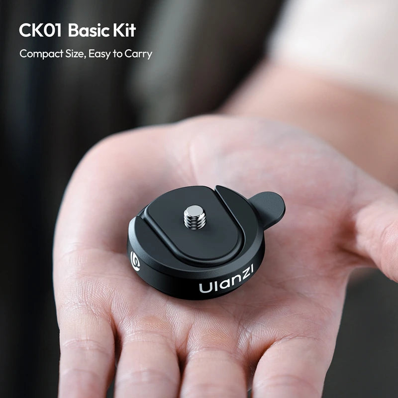 ឈុតក្លីបស្ពាយក្រោយ Ulanzi CK01 CK02 ម៉ាញេទិករហ័សសម្រាប់កាមេរ៉ា Gopro DJI Pocket 3 DSLR