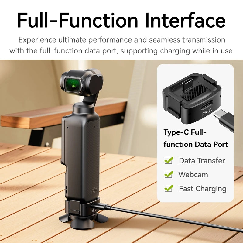 ជើងកាមេរ៉ា Ulanzi Pocket 3 Mini Tripod / ជើងកាមេរ៉ា Arri សម្រាប់ DJI Osmo Pocket 3