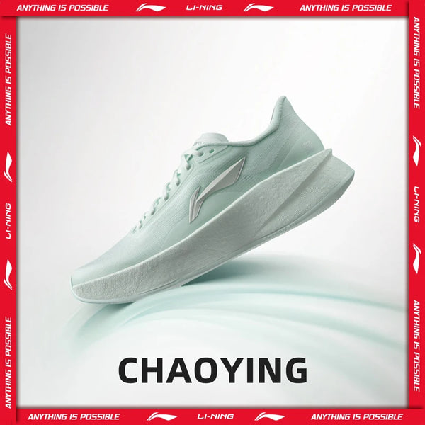 ស្បែកជើងរត់ Li-Ning សម្រាប់នារី CHAOYING Cushion BOOM ទម្ងន់ស្រាល Rebound TEMPO BOUNSE ទន់ និងងាយស្រួលពាក់ ARBW008