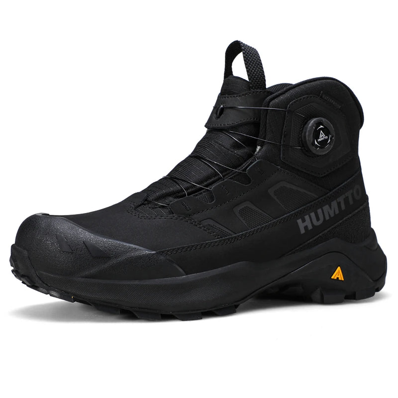 HUMTTO Trekking Boots for Woman Winter Womens Hiking Shoes Breathable Designer Climbing Shoes Anti-slip Leather Outdoor Sneakers