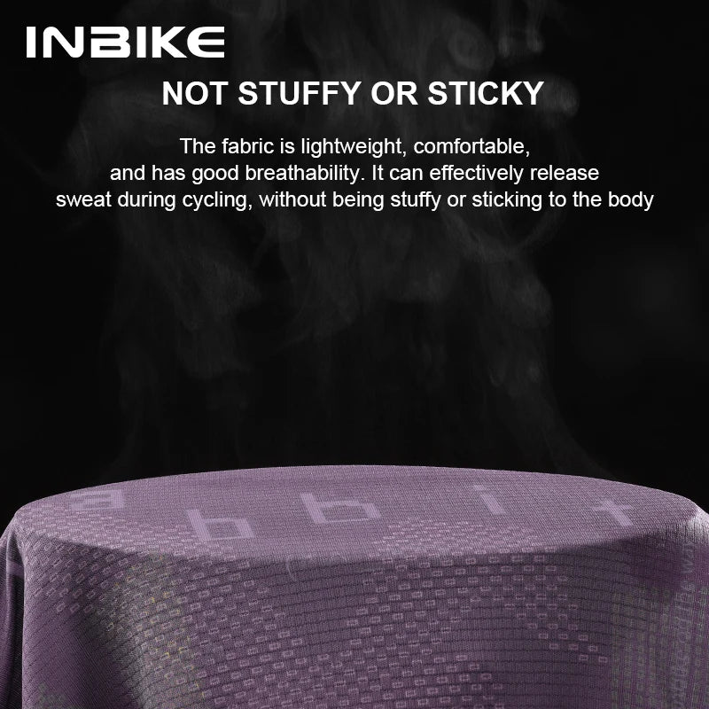 INBIKE Women’s Cycling Short Sleeve MTB Bike Jersey for Women Mountain Biking Clothing Road Bike Riding Top Shirts with Pockets
