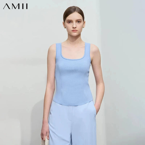 អាវក្រៅ AMII Minimalist សម្រាប់ស្ត្រី រដូវស្លឹកឈើជ្រុះឆ្នាំ ២០២៦ ថ្មី ស្ដើង ងាយស្រួលប្រើ ម៉ូដកូរ៉េ ក ការ៉េ អាវក្រៅ 12541096