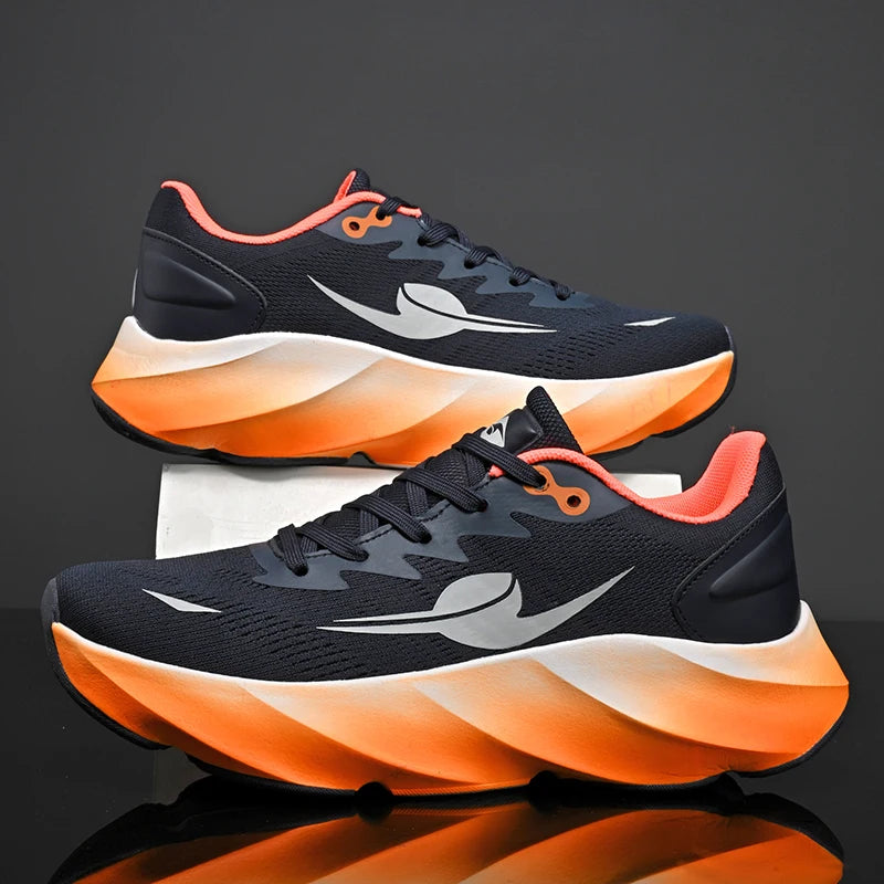 Mens Running Shoes 2025 New Mesh Breathable Lightweight Comfortable Fashion Sports Shoes Gym Running Training Sneakers Men