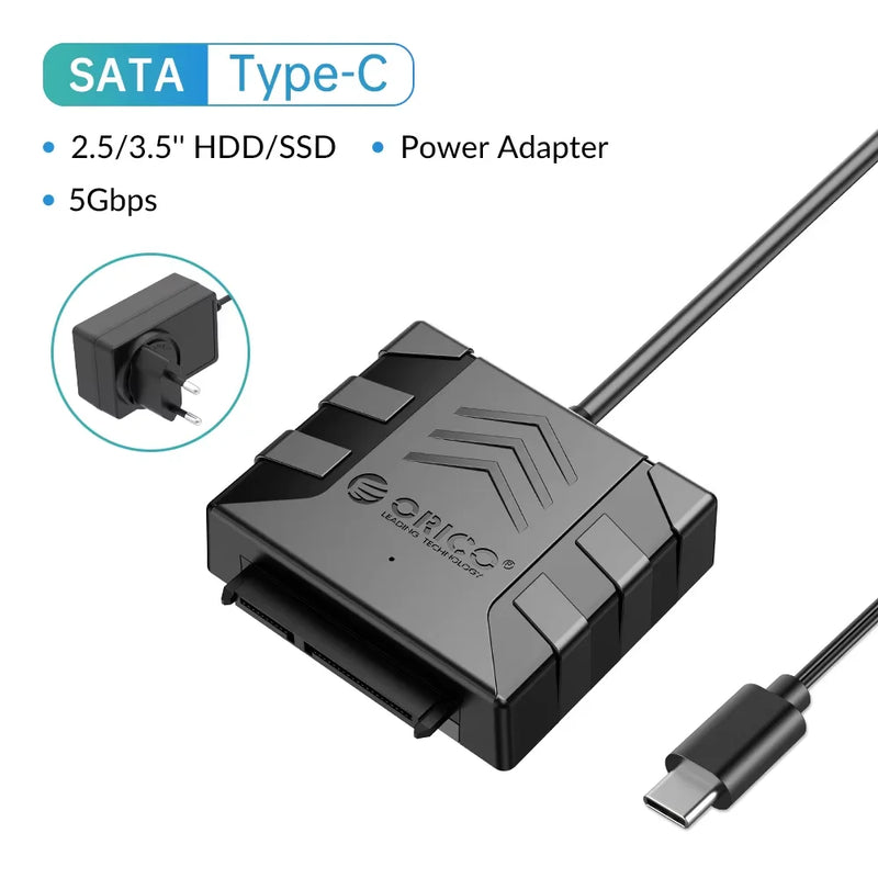 ORICO SATA Converter USB 3.0 to SATA Cable 5Gbps SATA Adapte For 2.5/3.5'' HDD/SSD External Hard Drive Disk