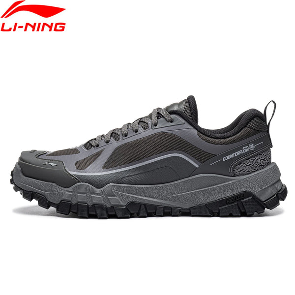 ស្បែកជើង Li-Ning Unisex CLC TRAMP 2 ក្រៅផ្ទះធម្មតា BOOM ទន់ស្រួល ស្បែកជើងដើរក្នុងទីក្រុង និងផ្លូវលំ ស្បែកជើងប៉ាតាស្រាល LiNing AHCW003