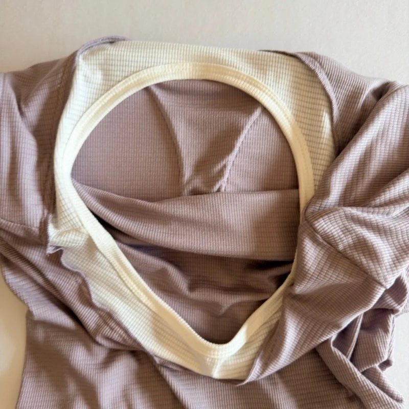 New Women's Summer Pajamas Set Chest Pads Home Clothes Thin Short Sleeve Top Shorts 2 Piece Loungewear Sleepwear Suit Pijama