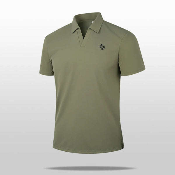 SBWL 2026 High-Quality Summer Men's Outdoor Sports Golf Polo Shirt Casual Running Sports Short Sleeve POLO Tops