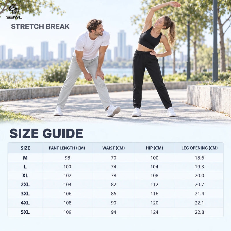 SBWL Men's Solid-Color Outdoor Sports Stretch Pants High-Quality Casual Wear for Running Hiking Casual pants
