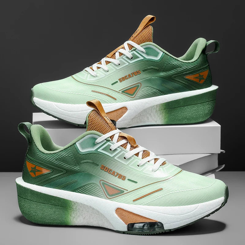 Mens Running Shoes 2025 Autumn New Breathable Cushioning Anti Slip Running Shoes Training Professional Sneakers for Men