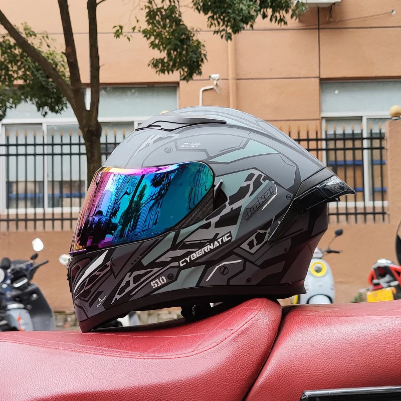Motorcycle helmet double lens full mask capacete de moto cyclist casco para moto kask helmets