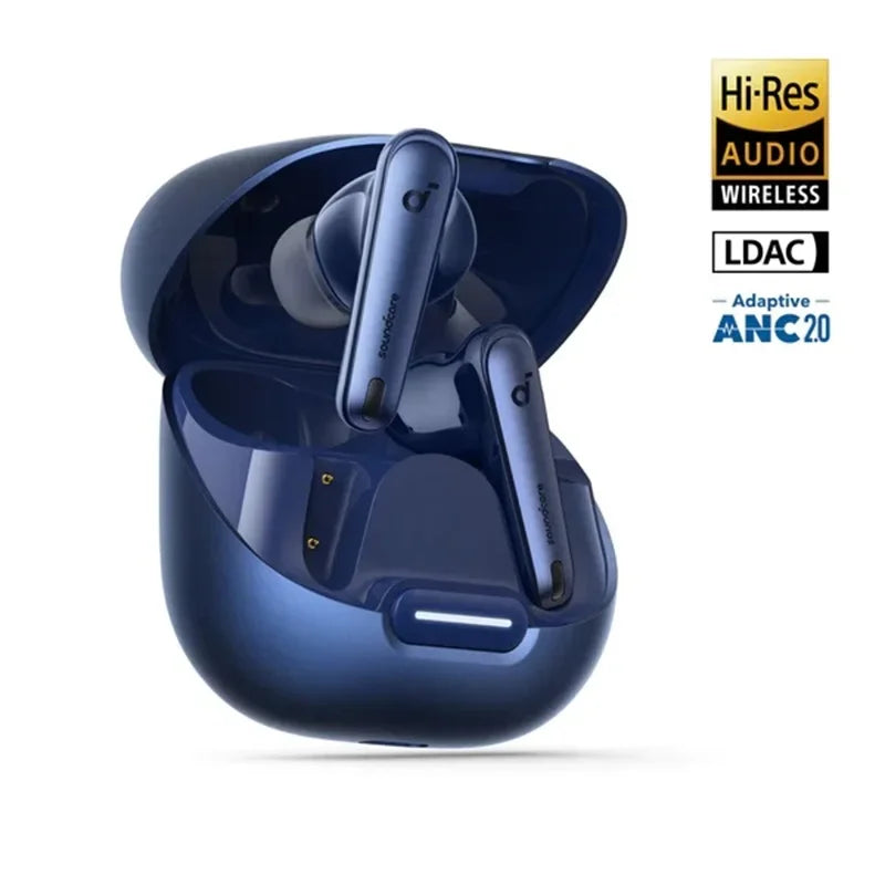 កាសស្តាប់ត្រចៀកឥតខ្សែ Soundcore Liberty 4 NC កាសស្តាប់ត្រចៀកកាត់បន្ថយសំឡេងរំខាន Cabin 985 អាយុកាលថ្មយូរ ប៊្លូធូសកាត់បន្ថយសំឡេងរំខានសកម្ម