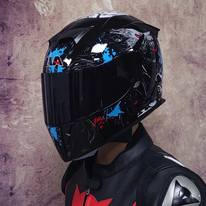 AIS helmet electric motorcycle hard hat full helmet four-season summer casque moto