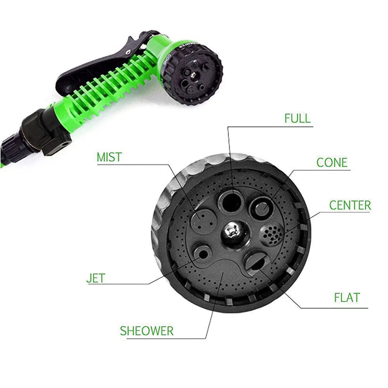 Multifunctional Plastic Garden Watering Spray Gun for Agricultural Irrigation Car Washing - Adjustable Nozzle Garden Tool