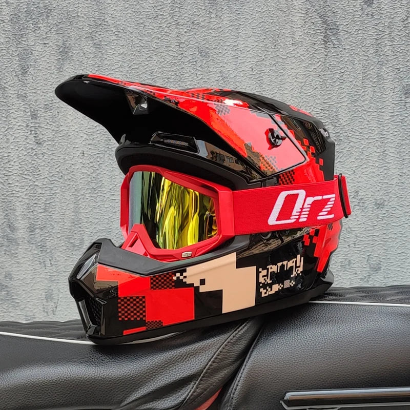 2025 Latest High Quality Off Road Motorcycle Helmet Cascos para Motos ATV Mountain Bike Speed Drop DH Helmet Capacetes de Moto
