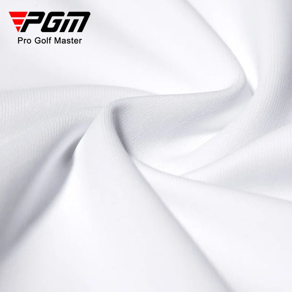 PGM Children's Golf Sports Top Boys Ribbed Collar Ice Silk Cool Long Sleeve Outdoor Golf T-shirt YF900