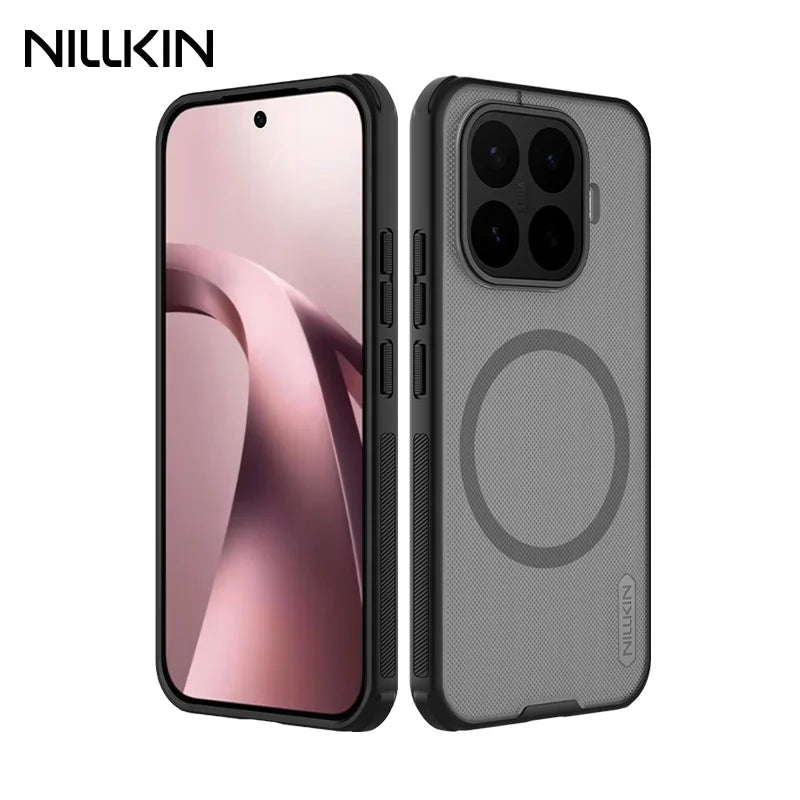 NILLKIN For Xiaomi 17T Magsafe Case Super Frosted Shield Pro Soft TPU PC Shockproof  Back Cover For Mi 17T Magnetic Cases