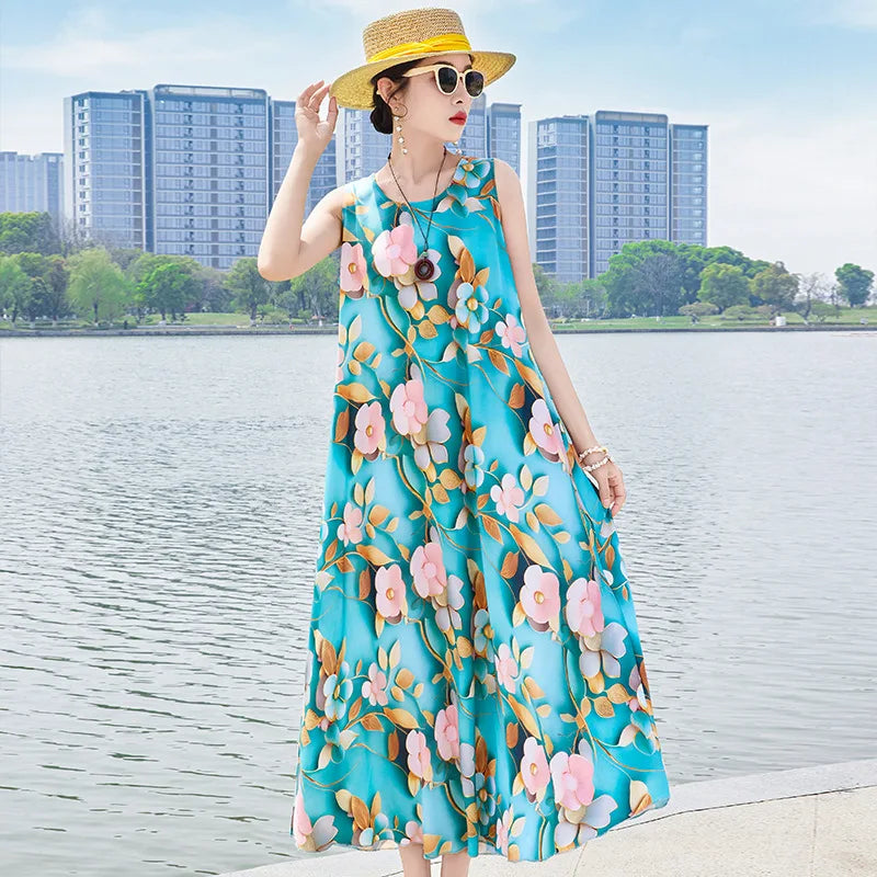 រ៉ូបរាត្រីសិចស៊ី XL-5XL រ៉ូបរាត្រីសម្រាប់នារី អាវធំសម្រាប់នារី អាវកាក់គ្មានដៃ រ៉ូបរាត្រីសម្រាប់នារី