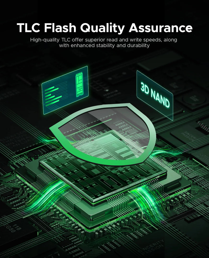 ORICO 256GB M.2 NVMe SSD PCIe Gen3x4 2280 SSD Up to 2500MB/s Internal Solid State Drive with TLC NAND Flash for Raspberry Pi 5