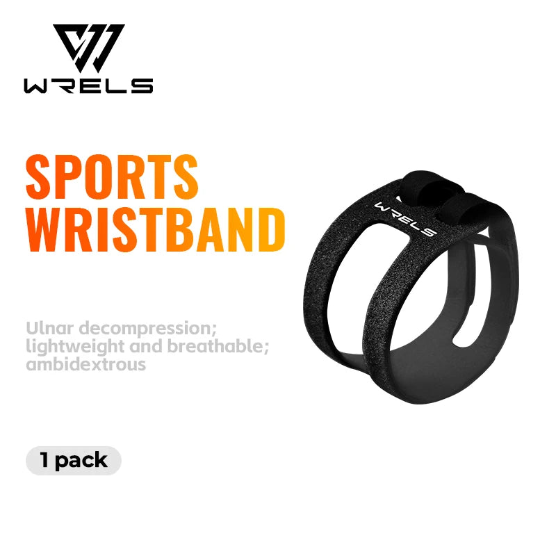 WRELS Sports Wrist Brace Adjustable Compression Wristband Breathable Prevent Sprain Gym Fitness Wrist Workout Support Strap