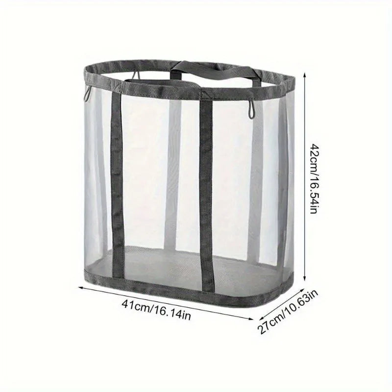 1pc Laundry Hamper,Foldable Dirty Clothes Storage Bag,Portable, Freestanding Hamper for Bedroom,Laundry Room, Bathroom.