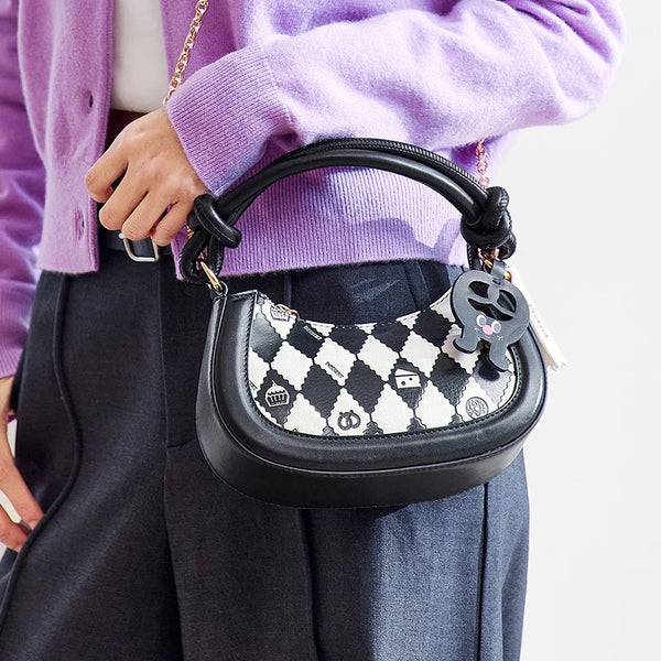 Semir Bag Crossbody Bag Women 2024 New Handbag Fashion Design Shoulder Bag Playful Cute Pea Bag