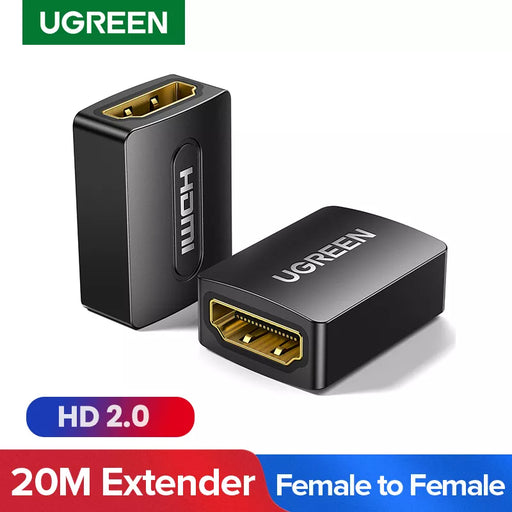 Ugreen HDMI Extender Female to Female Connector 4K HDMI 2.0 Extension Converter Adapter Coupler for PS4 HDMI Cable HDMI Extender
