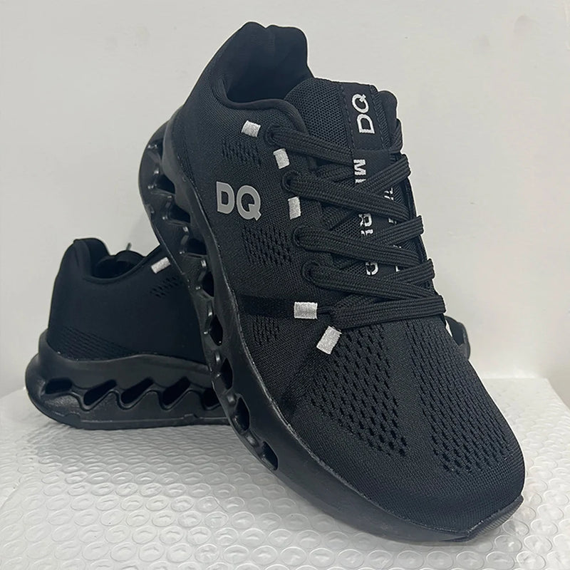 Running Shoes Man Mesh Lightweight Comfortale Flat Outdoor Sports Cushioning Training Jogging Shoes Trendy Original Sneakers Man