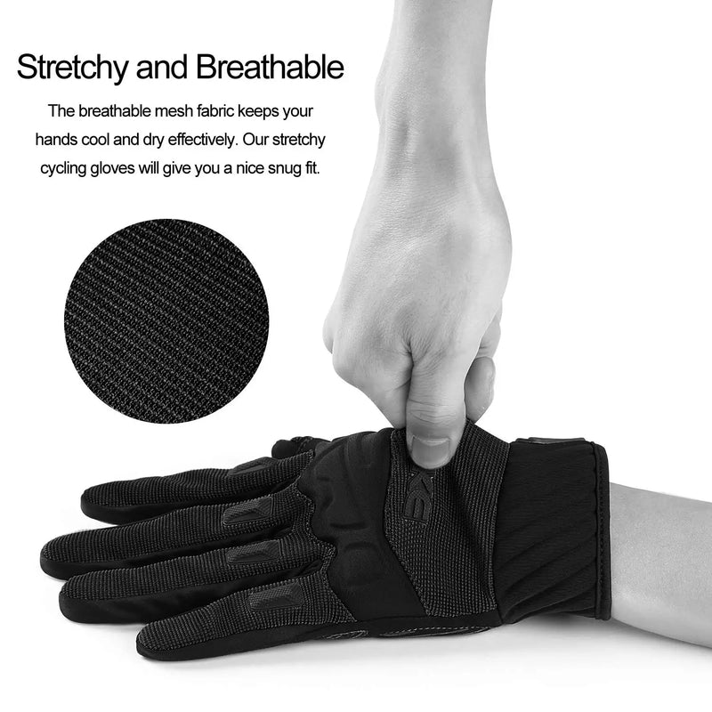 INBIKE MTB Cycling Gloves Man Touchscreen Men’s Sport Gloves Mountain Bicycle for Motorcycle Outdoor Cycling Bike Accessories