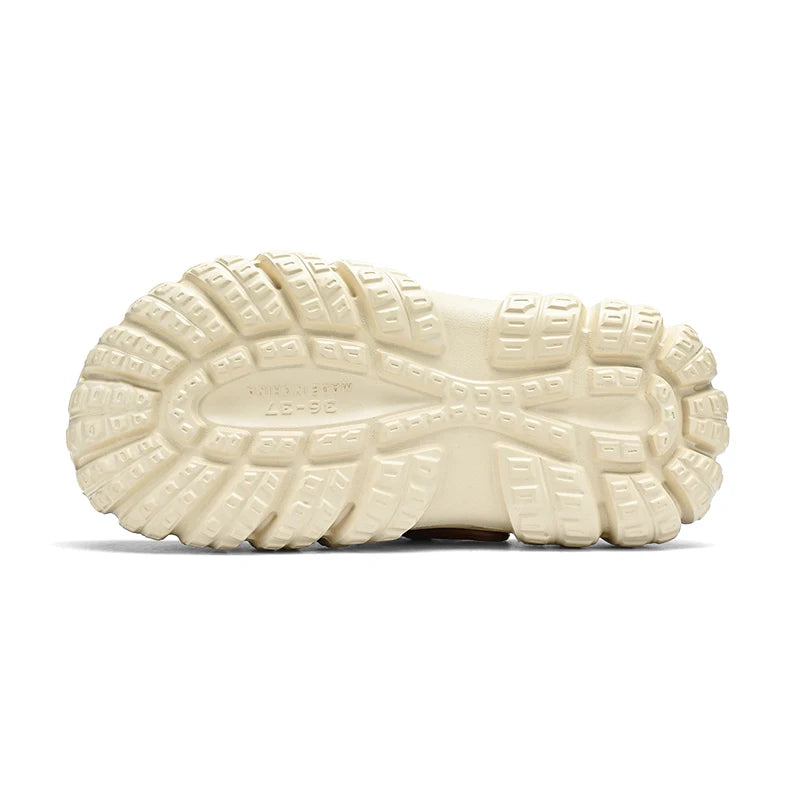 Summer High Quality Soft Clogs Men Thick Soles Sandals Garden Shoes Wide Foot Shoes Size 36-45 Dropshipping