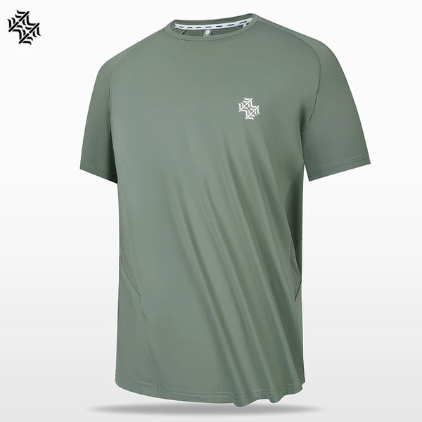 SBWL High Quality 2026 Men's Outdoor Hiking Running Weight Loss Fitness Sports Quick Drying T-Shirt Breathable Sweatshirt Tops