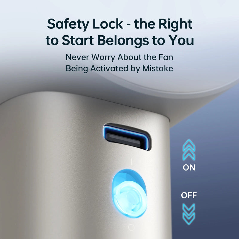 JISULIFE New Upgrade Portable Fan Pro1S 2025,100 Levels,LED Display,5000mAh Rechargeable,Travel Essentials,Personal Handheld Fan