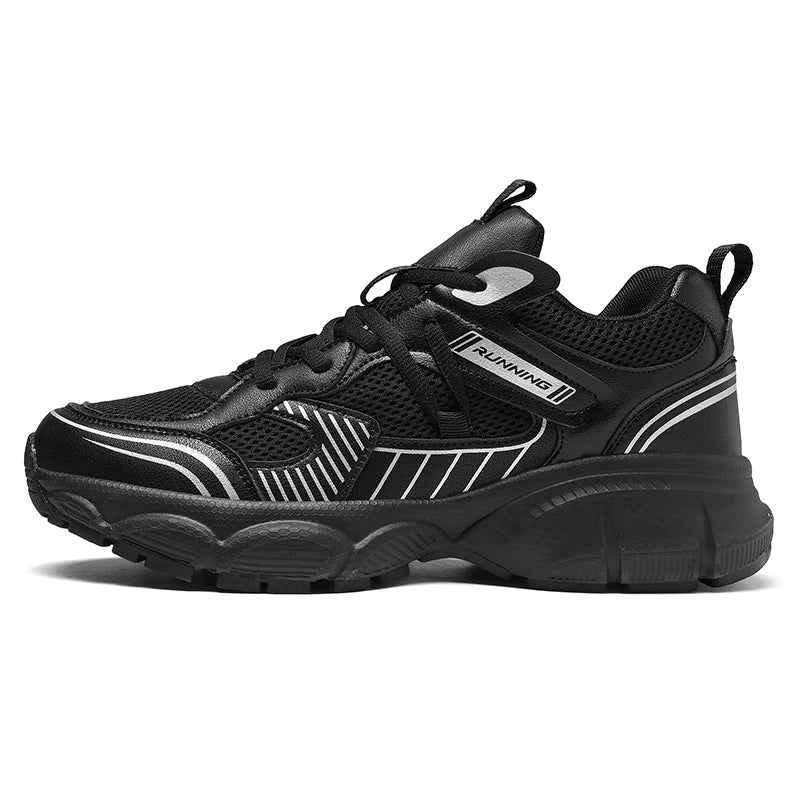 Unisex Sports Shoes Trendy Mesh Breathable Summer Running Shoes New Thick Soled Non Slip Comfortable Versatile Tennis Shoes