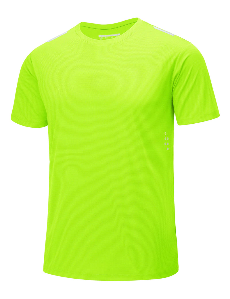 TACVASEN Men's UPF 50+ Short Sleeve Workout Shirts Dry Fit Lightweight Breathable Athletic T-Shirts Running Gym Summer Sun Shirt