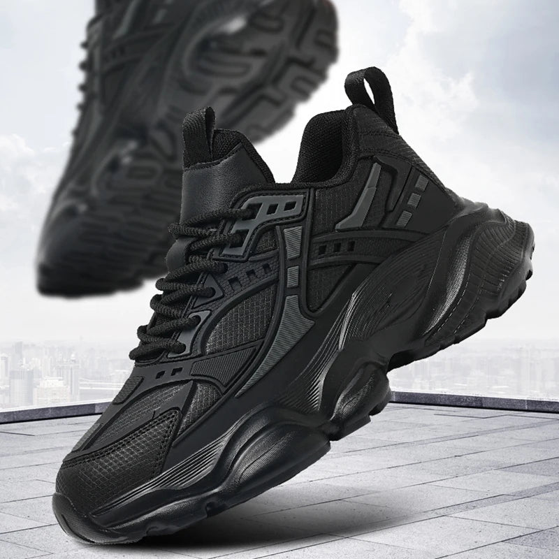 Men's Racing Casual Sneakers Four Seasons New Classic Outdoor Running Shoes Breathable Lightweight Students Speed Sports Shoes