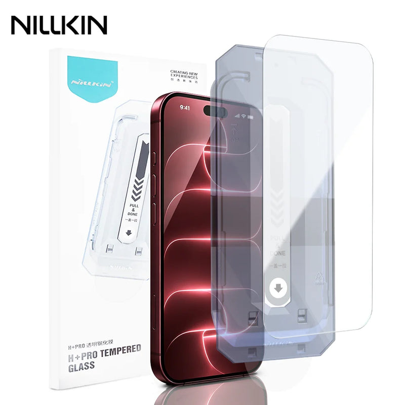 NILLKIN For iPhone 18 Pro Max Screen Protector H+Pro AR Clear Anti Explosion Tempered Glass Film for iPhone 18 Pro With Tool