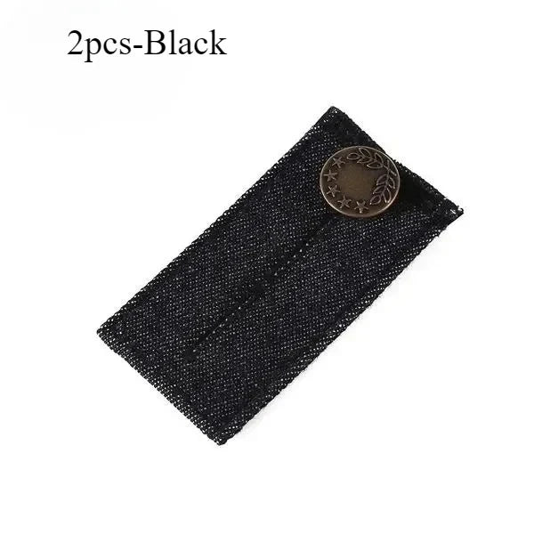 2pcs Seamless Jeans Waist Extension Buckle, Adjustable Waist Extender for Men'S And Women'S Jeans, Waist Extender. buttons.