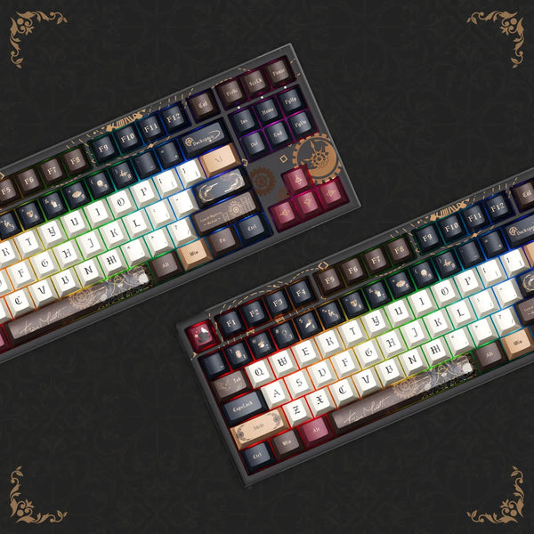 Akko 5087 V5 Mechanical Keyboard TKL 88 Keys Per-Key Flex-Cut Hot-swappable ARGB 8K Polling Rate Wireless Custom Gaming Keyboard