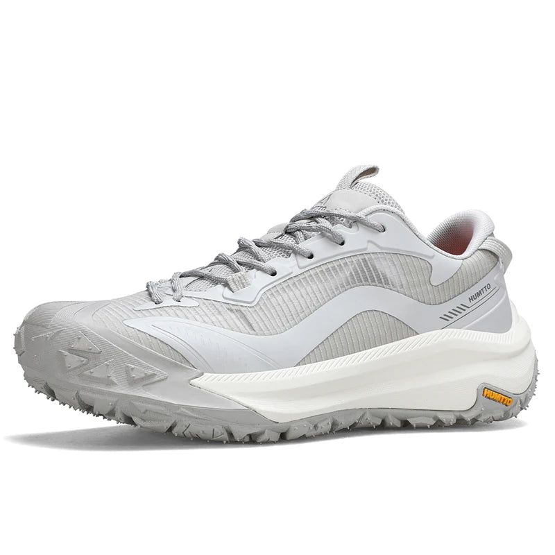 HUMTTO Men's Outdoor Summer Anti-slip Hiking Shoes Wear-resistant Mountain Climbing Sneakers Breathable Trekking Boots for Man