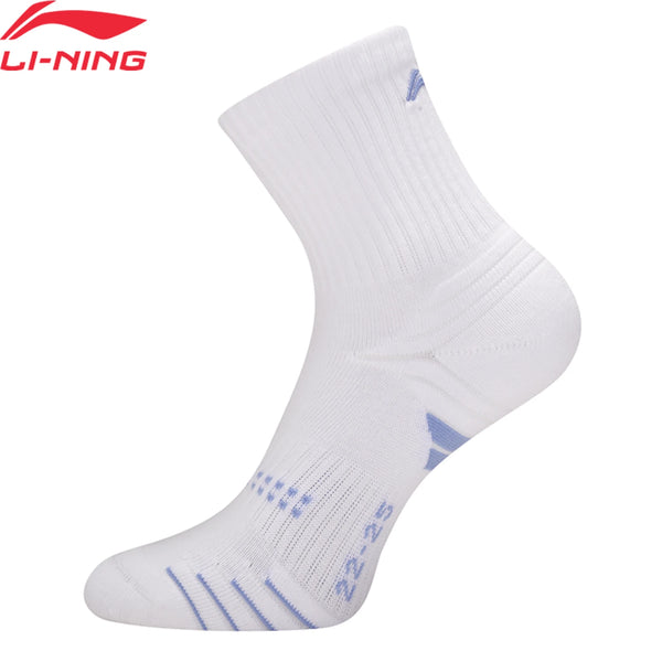 ស្រោមជើងវាយសី Li-Ning សម្រាប់នារី ទំហំ 22-24 សង់ទីម៉ែត្រ មានខ្យល់ចេញចូលបាន ស្រោមជើងកីឡាអាជីព LiNing AWSV162