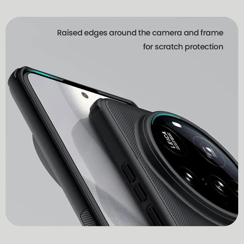 NILLKIN For Xiaomi 15 Ultra Case Super Frosted Shield Pro Soft TPU Frame Shockproof Hard PC Back Cover For Xiaomi Mi 15 Ultra