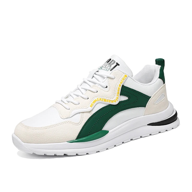 Men's casual sneakers shoes Four seasons new breathable non-slip soft-sole outdoor walking shoes lightweight sports running shoe