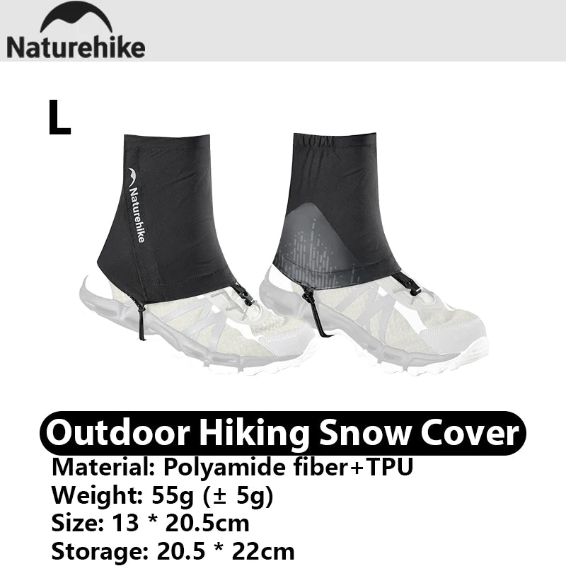 Naturehike Mountain Running Outdoor Hiking Off road Running Ultra light Breathable Snow Cover with Easy to Clean TPU Snow Cover