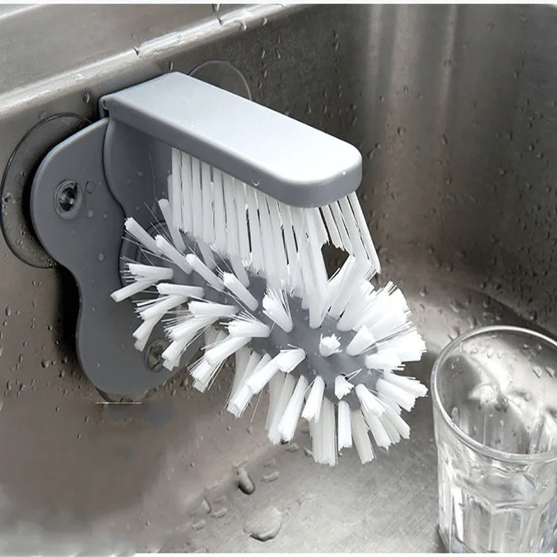 1pc Cup Scrubber, Glass Cleaner, Bottles Brush, Sink Bottle Cleaning Brush,Kitchen Gadgets, Kitchen Accessories,Cleaning brush