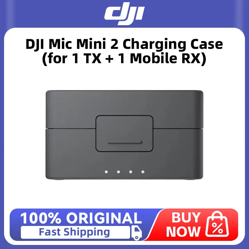 DJI Mic Mini 2 Charging Case (for 1 TX + 1 Mobile RX) Original Accessories in Stock